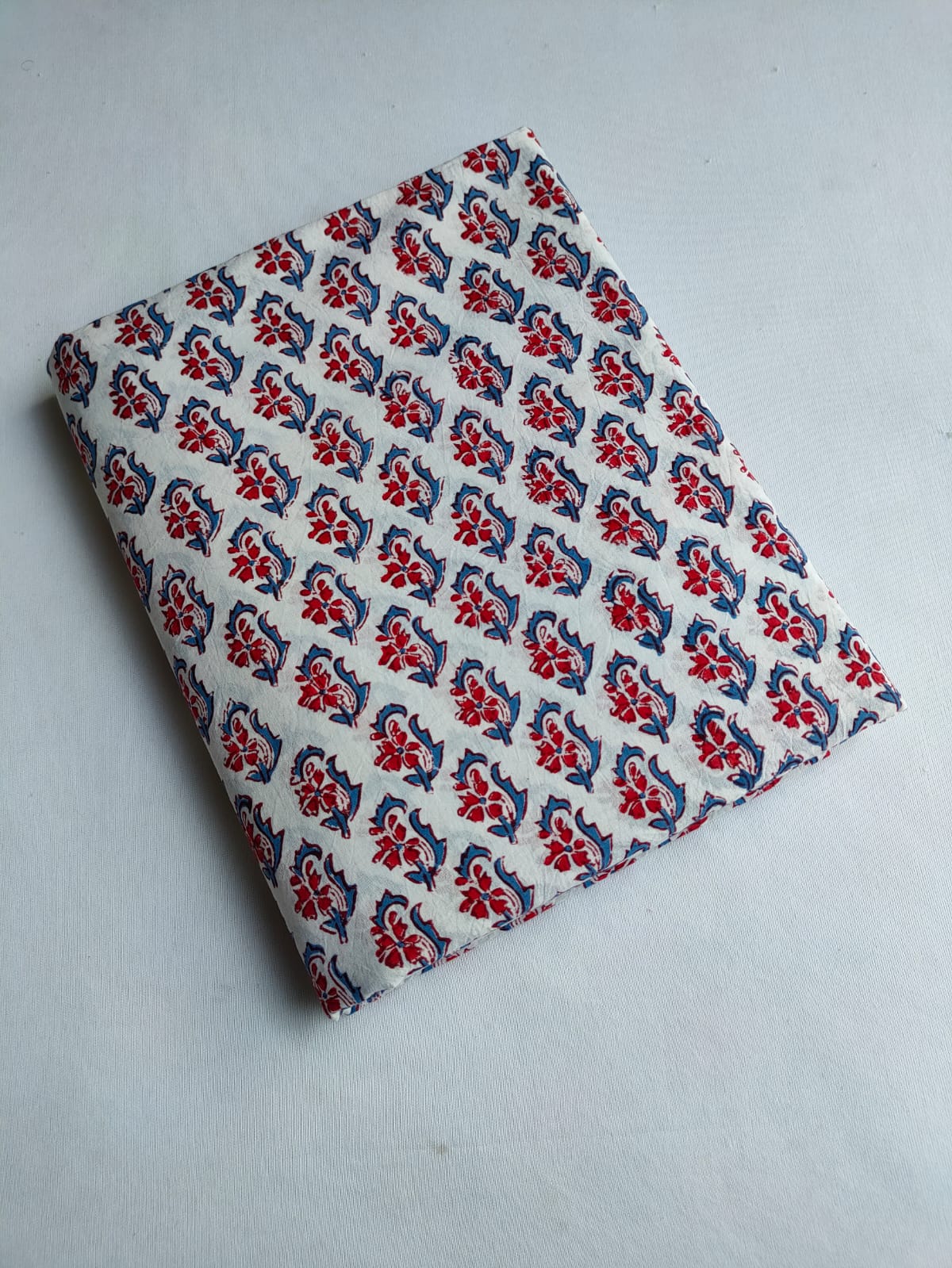 Pure Cotton Hand Block Printed Fabric - JBTO47