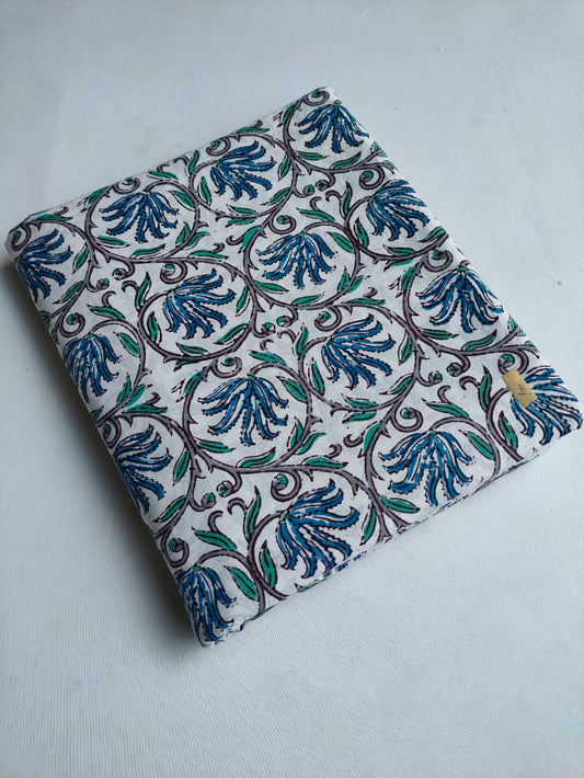 Pure Cotton Hand Block Printed Fabric - JBTO8