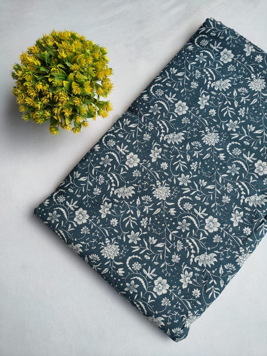 Sanganeri Print Pure Cotton Fabric - JBOR50